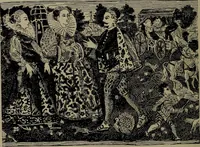 An illustration from Embroidery and lace: their manufacture and history from the remotest antiquity to the present day. A handbook for amateurs, collectors and general readers (1888)