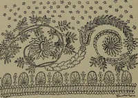 An illustration from Embroidery and lace: their manufacture and history from the remotest antiquity to the present day. A handbook for amateurs, collectors and general readers (1888)
