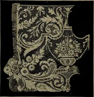 Picture 110 of 148 from Embroidery and lace: their manufacture and history from the remotest antiquity to the present day. A handbook for amateurs, collectors and general readers (1888), leaf 263