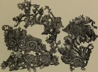 An illustration from Embroidery and lace: their manufacture and history from the remotest antiquity to the present day. A handbook for amateurs, collectors and general readers (1888)