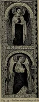An illustration from Embroidery and lace: their manufacture and history from the remotest antiquity to the present day. A handbook for amateurs, collectors and general readers (1888)