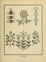 Picture 12 of 19 from An embroidery pattern book (1917), leaf 115