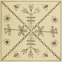 Picture 19 of 19 from An embroidery pattern book (1917), leaf 181