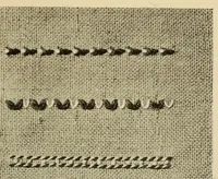 An illustration from An embroidery pattern book (1917)