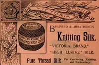 An illustration from Embroidery silks (1900)