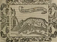 An illustration from Empresas espirituales y morales ... (1613)