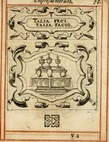 An illustration from Empresas morales (1581)