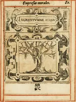 An illustration from Empresas morales (1581)
