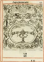 An illustration from Empresas morales (1581)