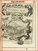 An illustration from Empresas morales (1581)