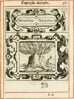 An illustration from Empresas morales (1581)