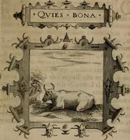 An illustration from Empresas morales (1680)