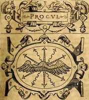An illustration from Empresas Morales...Sacalas a lvz el doctor don Francisco de Borja.. (1680)