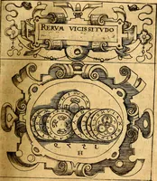 An illustration from Empresas Morales...Sacalas a lvz el doctor don Francisco de Borja.. (1680)