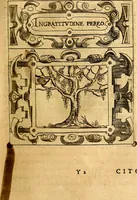 An illustration from Empresas Morales...Sacalas a lvz el doctor don Francisco de Borja.. (1680)