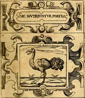 An illustration from Empresas Morales...Sacalas a lvz el doctor don Francisco de Borja.. (1680)