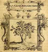 An illustration from Empresas Morales...Sacalas a lvz el doctor don Francisco de Borja.. (1680)