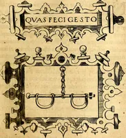 An illustration from Empresas Morales...Sacalas a lvz el doctor don Francisco de Borja.. (1680)