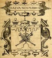 An illustration from Empresas Morales...Sacalas a lvz el doctor don Francisco de Borja.. (1680)