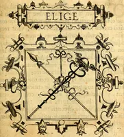 An illustration from Empresas Morales...Sacalas a lvz el doctor don Francisco de Borja.. (1680)