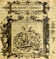 An illustration from Empresas Morales...Sacalas a lvz el doctor don Francisco de Borja.. (1680)
