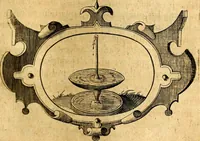 An illustration from Empresas Morales...Sacalas a lvz el doctor don Francisco de Borja.. (1680)