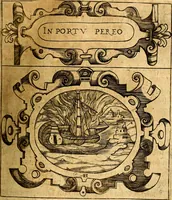 An illustration from Empresas Morales...Sacalas a lvz el doctor don Francisco de Borja.. (1680)