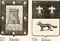 An illustration from Enciclopedia heráldica y genealógica hispano-americana (1919)