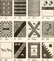 An illustration from Enciclopedia heráldica y genealógica hispano-americana (1919)