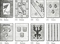 An illustration from Enciclopedia heráldica y genealógica hispano-americana (1919)