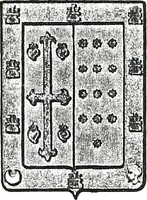 An illustration from Enciclopedia heráldica y genealógica hispano-americana (1919)