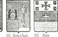An illustration from Enciclopedia heráldica y genealógica hispano-americana (1919)