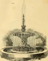 An illustration from An encyclopædia of cottage, farm, and villa architecture and furniture : containing numerous designs for dwellings from the cottage to the villa including farm houses, farmeries, and other agricultural buildings, several designs for country inns, public houses, and parochial schools, with the requisite fittings-up fixtures and furniture ; and appropriate offices, gardens and garden scenery ; each design accompanied by analytical and critical marks illustrative of the principles of archtiectural science and taste on whihc it is composed (1836)