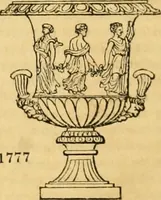 An illustration from An encyclopædia of cottage, farm, and villa architecture and furniture : containing numerous designs for dwellings from the cottage to the villa including farm houses, farmeries, and other agricultural buildings, several designs for country inns, public houses, and parochial schools, with the requisite fittings-up fixtures and furniture ; and appropriate offices, gardens and garden scenery ; each design accompanied by analytical and critical marks illustrative of the principles of archtiectural science and taste on whihc it is composed (1836)