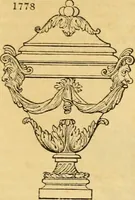 An illustration from An encyclopædia of cottage, farm, and villa architecture and furniture : containing numerous designs for dwellings from the cottage to the villa including farm houses, farmeries, and other agricultural buildings, several designs for country inns, public houses, and parochial schools, with the requisite fittings-up fixtures and furniture ; and appropriate offices, gardens and garden scenery ; each design accompanied by analytical and critical marks illustrative of the principles of archtiectural science and taste on whihc it is composed (1836)