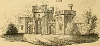An illustration from An encyclopædia of cottage, farm, and villa architecture and furniture : containing numerous designs for dwellings from the cottage to the villa including farm houses, farmeries, and other agricultural buildings, several designs for country inns, public houses, and parochial schools, with the requisite fittings-up fixtures and furniture ; and appropriate offices, gardens and garden scenery ; each design accompanied by analytical and critical marks illustrative of the principles of archtiectural science and taste on whihc it is composed (1836)