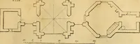 An illustration from An encyclopædia of cottage, farm, and villa architecture and furniture : containing numerous designs for dwellings from the cottage to the villa including farm houses, farmeries, and other agricultural buildings, several designs for country inns, public houses, and parochial schools, with the requisite fittings-up fixtures and furniture ; and appropriate offices, gardens and garden scenery ; each design accompanied by analytical and critical marks illustrative of the principles of archtiectural science and taste on whihc it is composed (1836)