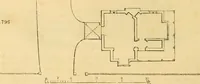An illustration from An encyclopædia of cottage, farm, and villa architecture and furniture : containing numerous designs for dwellings from the cottage to the villa including farm houses, farmeries, and other agricultural buildings, several designs for country inns, public houses, and parochial schools, with the requisite fittings-up fixtures and furniture ; and appropriate offices, gardens and garden scenery ; each design accompanied by analytical and critical marks illustrative of the principles of archtiectural science and taste on whihc it is composed (1836)