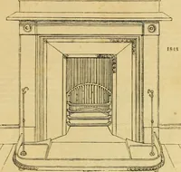 An illustration from An encyclopædia of cottage, farm, and villa architecture and furniture : containing numerous designs for dwellings from the cottage to the villa including farm houses, farmeries, and other agricultural buildings, several designs for country inns, public houses, and parochial schools, with the requisite fittings-up fixtures and furniture ; and appropriate offices, gardens and garden scenery ; each design accompanied by analytical and critical marks illustrative of the principles of archtiectural science and taste on whihc it is composed (1836)