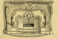An illustration from An encyclopædia of cottage, farm, and villa architecture and furniture : containing numerous designs for dwellings from the cottage to the villa including farm houses, farmeries, and other agricultural buildings, several designs for country inns, public houses, and parochial schools, with the requisite fittings-up fixtures and furniture ; and appropriate offices, gardens and garden scenery ; each design accompanied by analytical and critical marks illustrative of the principles of archtiectural science and taste on whihc it is composed (1836)