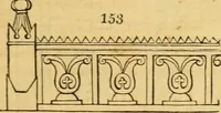Picture 100 of 1377 from An encyclopædia of cottage, farm, and villa architecture and furniture : containing numerous designs for dwellings from the cottage to the villa including farm houses, farmeries, and other agricultural buildings, several designs for country inns, public houses, and parochial schools, with the requisite fittings-up fixtures and furniture ; and appropriate offices, gardens and garden scenery ; each design accompanied by analytical and critical marks illustrative of the principles of archtiectural science and taste on whihc it is composed (1836), leaf 106