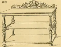 An illustration from An encyclopædia of cottage, farm, and villa architecture and furniture : containing numerous designs for dwellings from the cottage to the villa including farm houses, farmeries, and other agricultural buildings, several designs for country inns, public houses, and parochial schools, with the requisite fittings-up fixtures and furniture ; and appropriate offices, gardens and garden scenery ; each design accompanied by analytical and critical marks illustrative of the principles of archtiectural science and taste on whihc it is composed (1836)