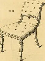 An illustration from An encyclopædia of cottage, farm, and villa architecture and furniture : containing numerous designs for dwellings from the cottage to the villa including farm houses, farmeries, and other agricultural buildings, several designs for country inns, public houses, and parochial schools, with the requisite fittings-up fixtures and furniture ; and appropriate offices, gardens and garden scenery ; each design accompanied by analytical and critical marks illustrative of the principles of archtiectural science and taste on whihc it is composed (1836)