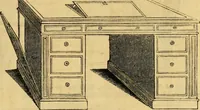 An illustration from An encyclopædia of cottage, farm, and villa architecture and furniture : containing numerous designs for dwellings from the cottage to the villa including farm houses, farmeries, and other agricultural buildings, several designs for country inns, public houses, and parochial schools, with the requisite fittings-up fixtures and furniture ; and appropriate offices, gardens and garden scenery ; each design accompanied by analytical and critical marks illustrative of the principles of archtiectural science and taste on whihc it is composed (1836)