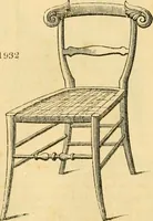 An illustration from An encyclopædia of cottage, farm, and villa architecture and furniture : containing numerous designs for dwellings from the cottage to the villa including farm houses, farmeries, and other agricultural buildings, several designs for country inns, public houses, and parochial schools, with the requisite fittings-up fixtures and furniture ; and appropriate offices, gardens and garden scenery ; each design accompanied by analytical and critical marks illustrative of the principles of archtiectural science and taste on whihc it is composed (1836)