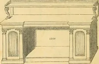 An illustration from An encyclopædia of cottage, farm, and villa architecture and furniture : containing numerous designs for dwellings from the cottage to the villa including farm houses, farmeries, and other agricultural buildings, several designs for country inns, public houses, and parochial schools, with the requisite fittings-up fixtures and furniture ; and appropriate offices, gardens and garden scenery ; each design accompanied by analytical and critical marks illustrative of the principles of archtiectural science and taste on whihc it is composed (1836)