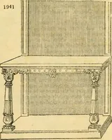 An illustration from An encyclopædia of cottage, farm, and villa architecture and furniture : containing numerous designs for dwellings from the cottage to the villa including farm houses, farmeries, and other agricultural buildings, several designs for country inns, public houses, and parochial schools, with the requisite fittings-up fixtures and furniture ; and appropriate offices, gardens and garden scenery ; each design accompanied by analytical and critical marks illustrative of the principles of archtiectural science and taste on whihc it is composed (1836)
