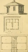 Picture 105 of 1377 from An encyclopædia of cottage, farm, and villa architecture and furniture : containing numerous designs for dwellings from the cottage to the villa including farm houses, farmeries, and other agricultural buildings, several designs for country inns, public houses, and parochial schools, with the requisite fittings-up fixtures and furniture ; and appropriate offices, gardens and garden scenery ; each design accompanied by analytical and critical marks illustrative of the principles of archtiectural science and taste on whihc it is composed (1836), leaf 109