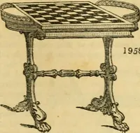 An illustration from An encyclopædia of cottage, farm, and villa architecture and furniture : containing numerous designs for dwellings from the cottage to the villa including farm houses, farmeries, and other agricultural buildings, several designs for country inns, public houses, and parochial schools, with the requisite fittings-up fixtures and furniture ; and appropriate offices, gardens and garden scenery ; each design accompanied by analytical and critical marks illustrative of the principles of archtiectural science and taste on whihc it is composed (1836)