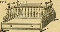 An illustration from An encyclopædia of cottage, farm, and villa architecture and furniture : containing numerous designs for dwellings from the cottage to the villa including farm houses, farmeries, and other agricultural buildings, several designs for country inns, public houses, and parochial schools, with the requisite fittings-up fixtures and furniture ; and appropriate offices, gardens and garden scenery ; each design accompanied by analytical and critical marks illustrative of the principles of archtiectural science and taste on whihc it is composed (1836)
